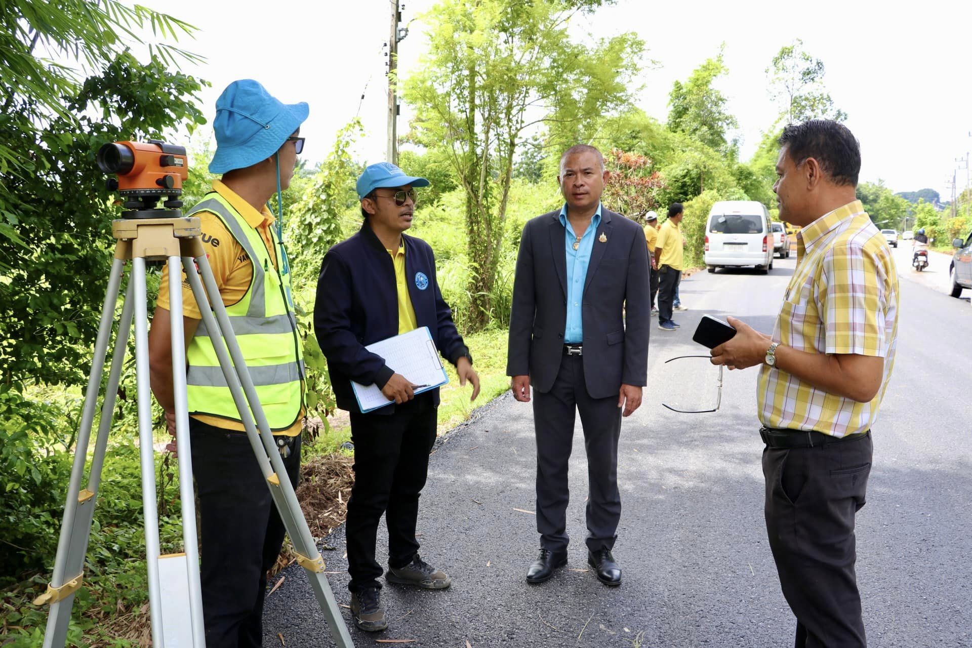 ลงพื้นที่ร่วมกับ เจ้าหน้าที่การประปาส่วนภูมิภาค สาขากระบี่