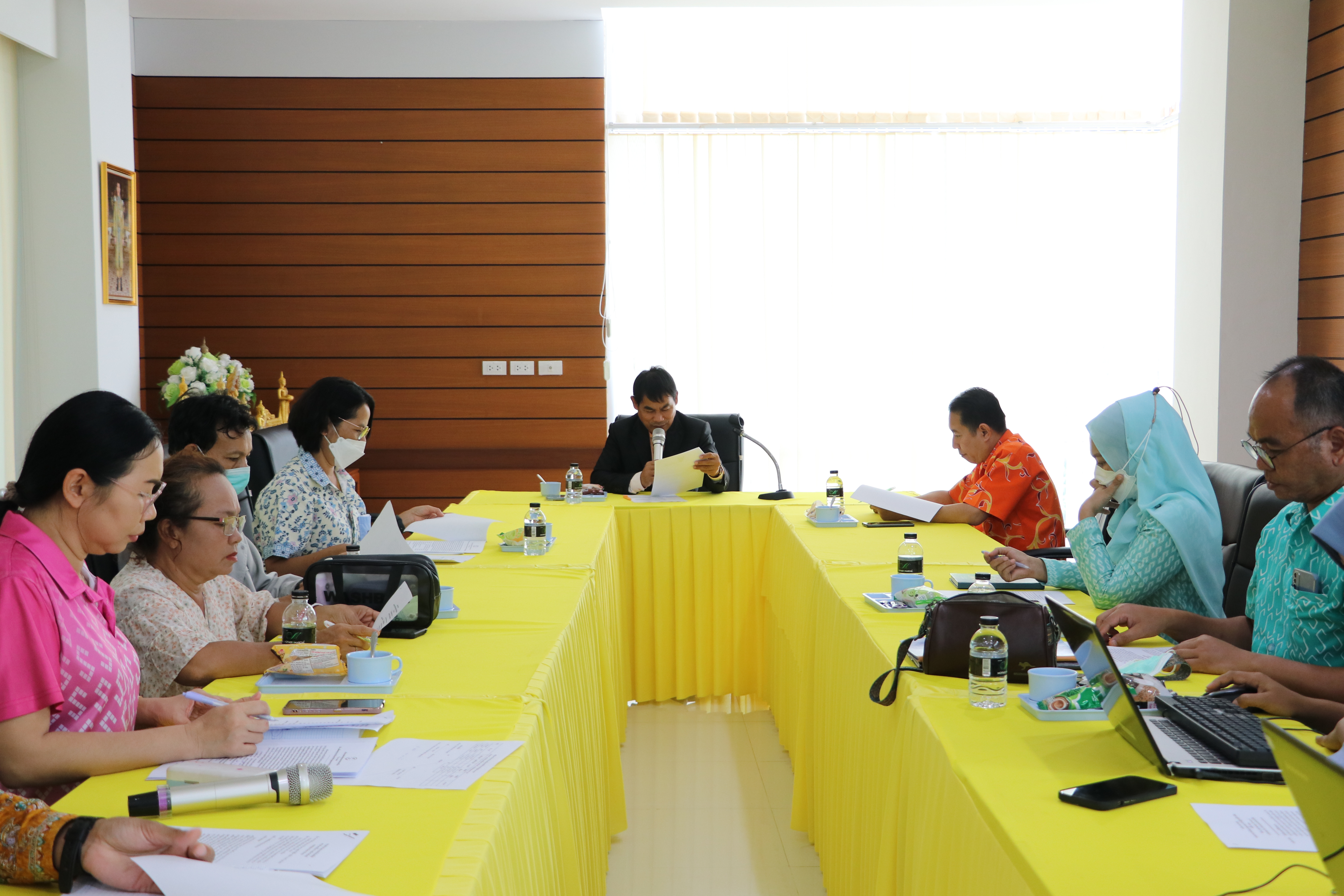 การประชุมคณะอนุกรรมการสนับสนุนการจัดการบริการดูแลระยะยาวสำหรับผู้สูงอายุที่มีภาวะพึ่งพิงในพื้นที่ตำบล Long Term Care เทศบาลตำบลกระบี่่น้อย ครั้งที่ 1/2566