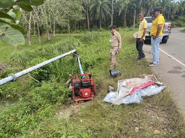 ลงพื้นที่ แก้ปัญหาและหาสาเหตุระบบส่งน้ำประปา ไม่ทั่วถึง (บางส่วน)