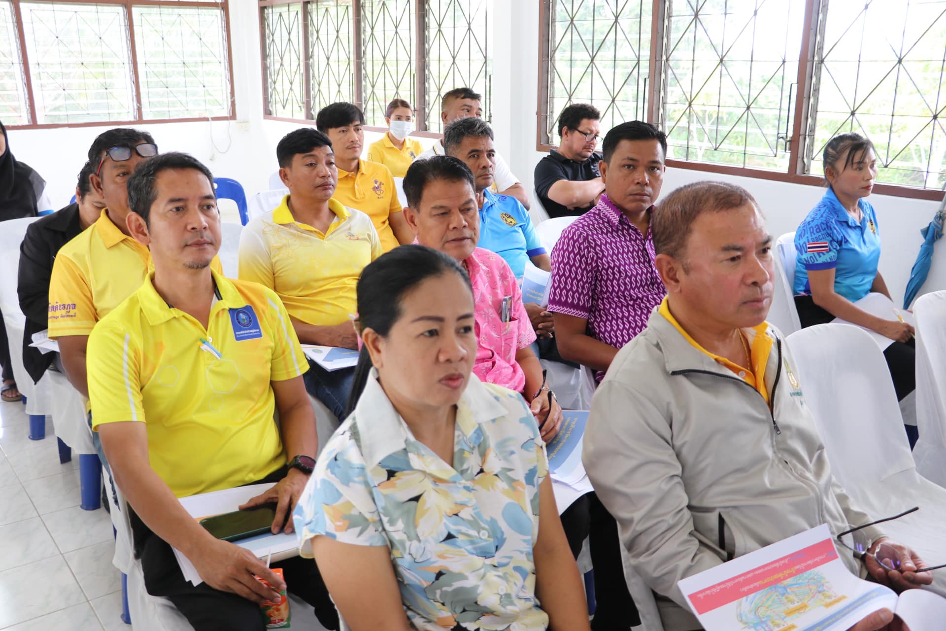 เข้าร่วมประชุม การเสริมสร้างความเข้มแข็งคณะกรรมการจัดการชลประทาน (JMC)