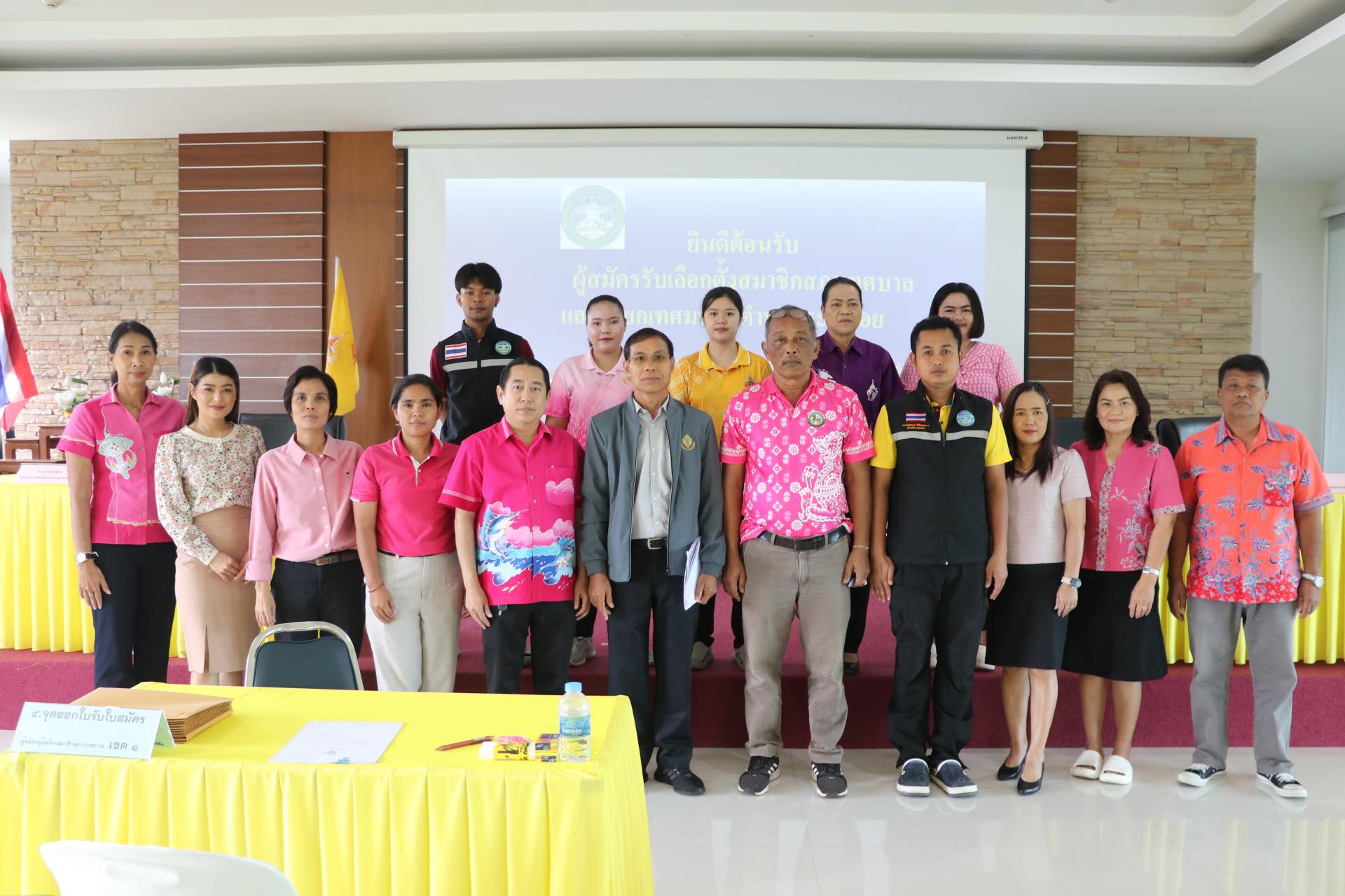บรรยากาศวันที่ 2 การรับสมัครเลือกตั้งนายกเทศมนตรีและสมาชิกสภาเทศบาลตำบลกระบี่น้อย