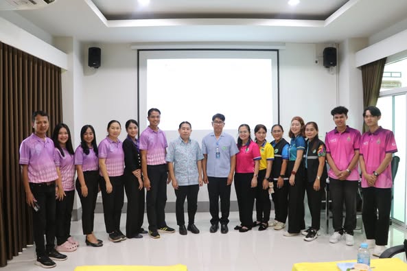 ร่วมต้อนรับ คณะตรวจเยี่ยมติดตามการและประเมินรับรองการดำเนินงานตามมาตรฐานเมืองสุขภาพดี(Healthy City)