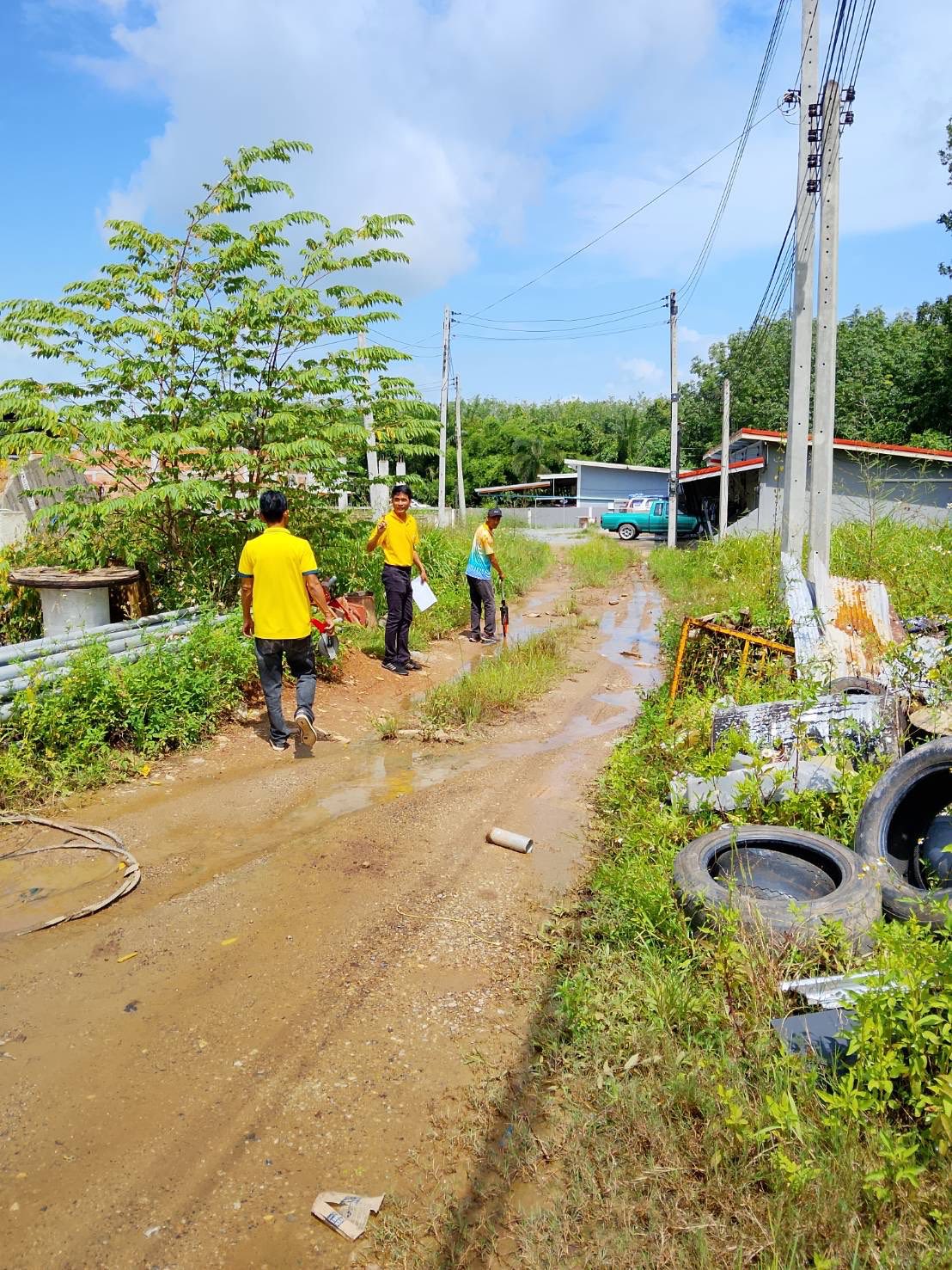 ลงพื้นที่ สำรวจโครงการก่อสร้างในเขตพื้นที่ ตำบลกระบี่น้อย