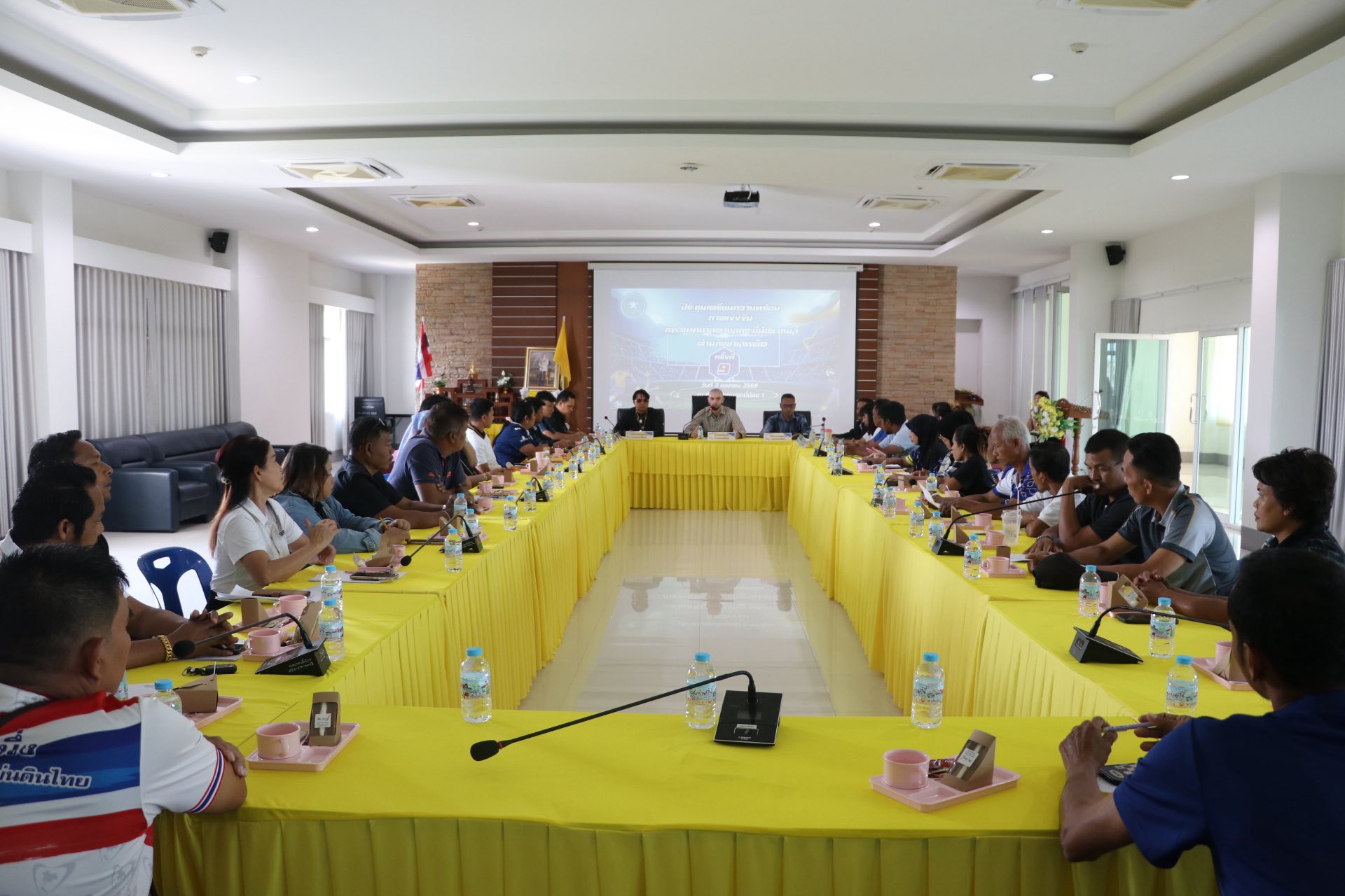 ประชุมหารือเตรียมความพร้อมสำหรับ โครงการแข่งขันกีฬาเทศบาลตำบลกระบี่น้อยเกมส์ ต้านภัยยาเสพติด ครั้งที่ 9 ประจำปี พ.ศ.2569
