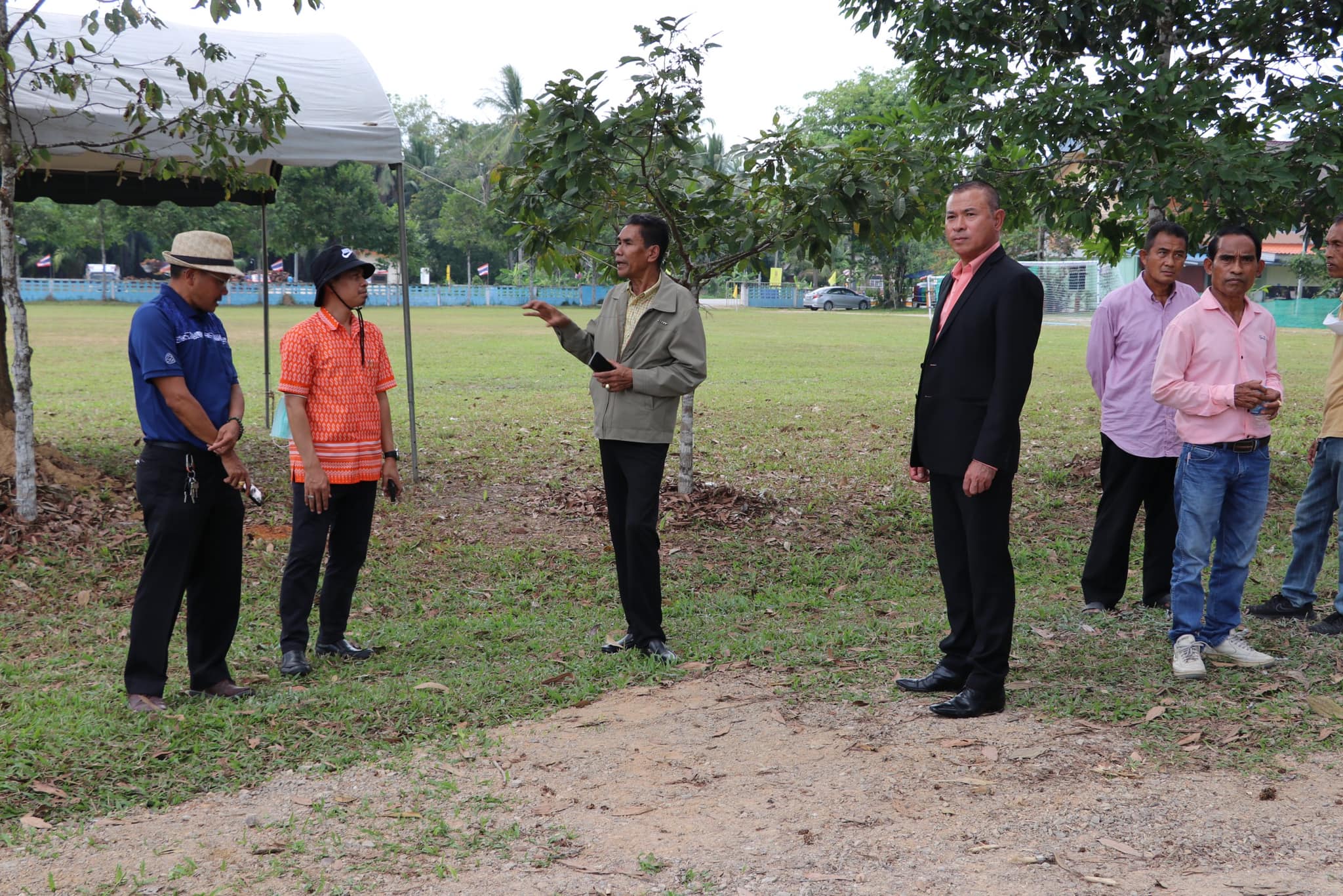 ลงพื้นที่ ดูความเรียบร้อยการเตรียมสถานที่ ในการจัดการแข่งขันกีฬาเทศบาลตำบลกระบี่น้อยเกมส์ ต้านภัยยาเสพติด ครั้งที่ 7 ประจำปี 2566